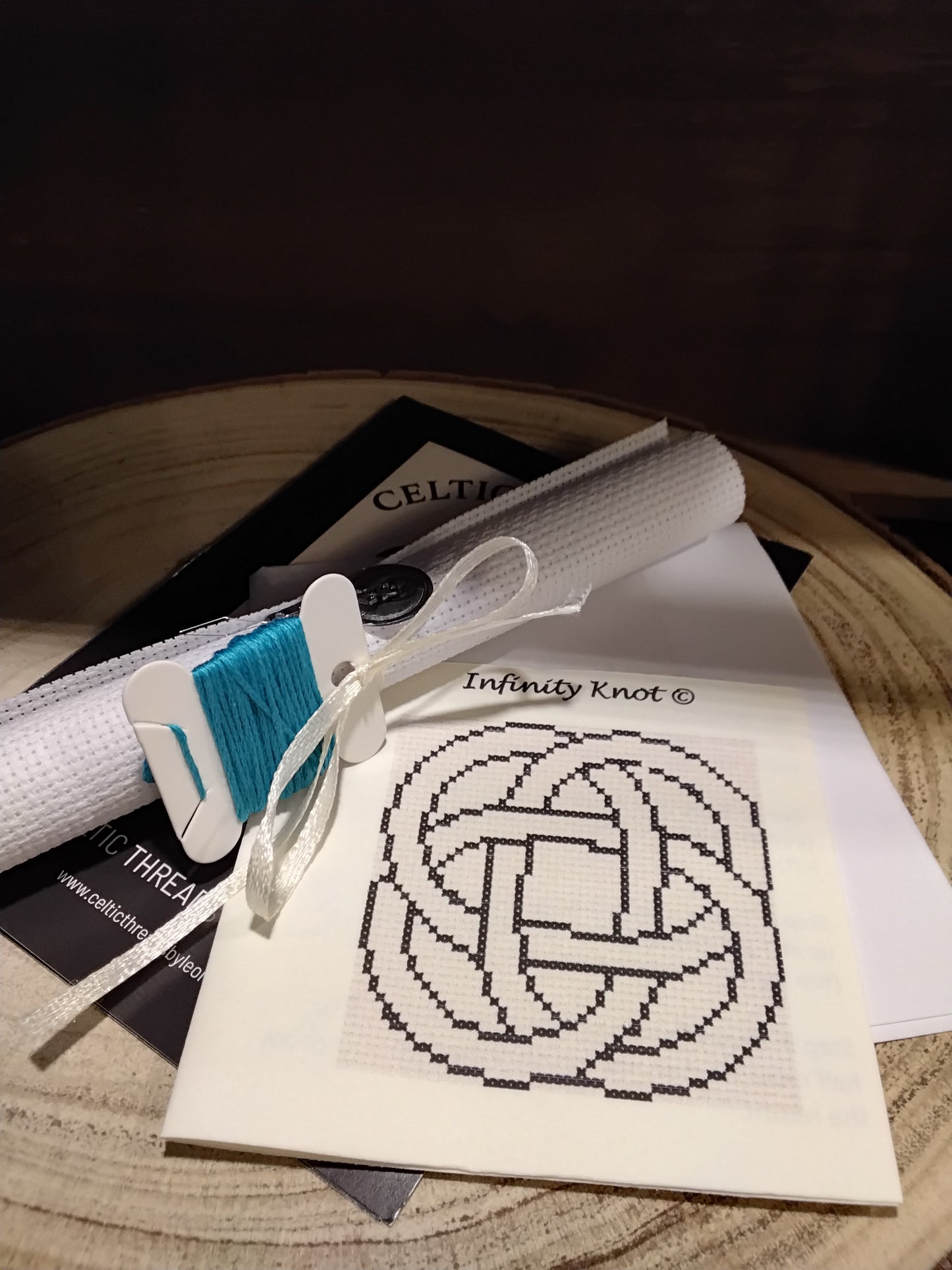 Celtic Cross Stitch Kit - Infinity Knot