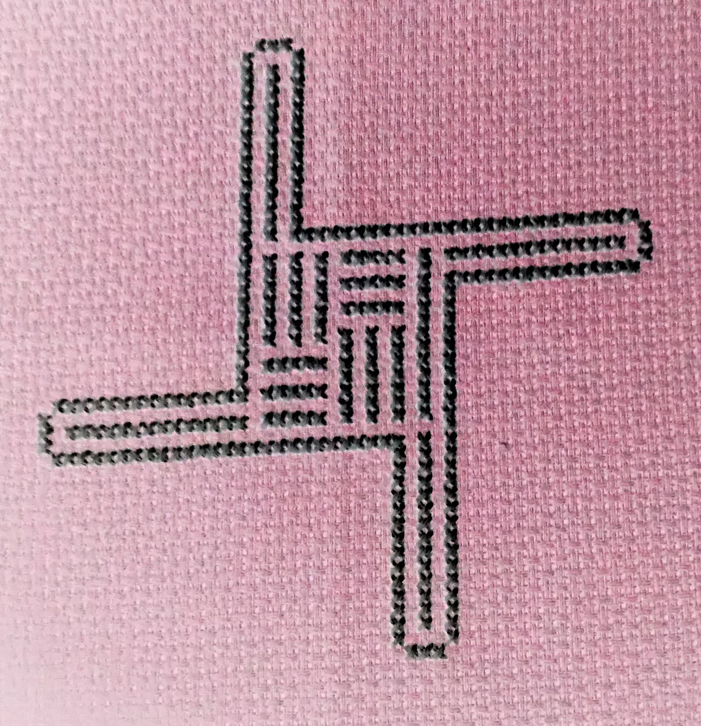 Celtic Cross Stitch Kit - Crois Bríd / St. Bridgets Cross