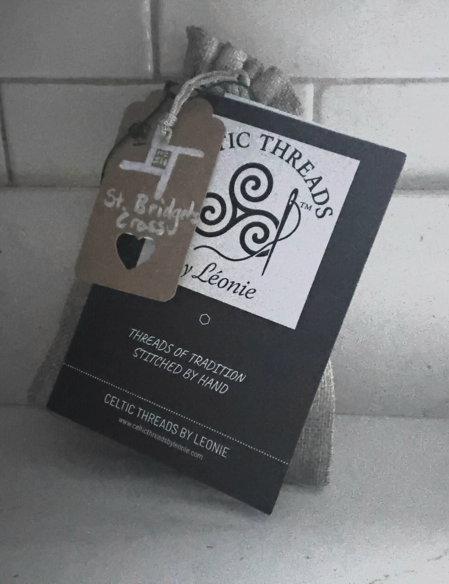 Celtic Cross Stitch Kit - Crois Bríd / St. Bridgets Cross
