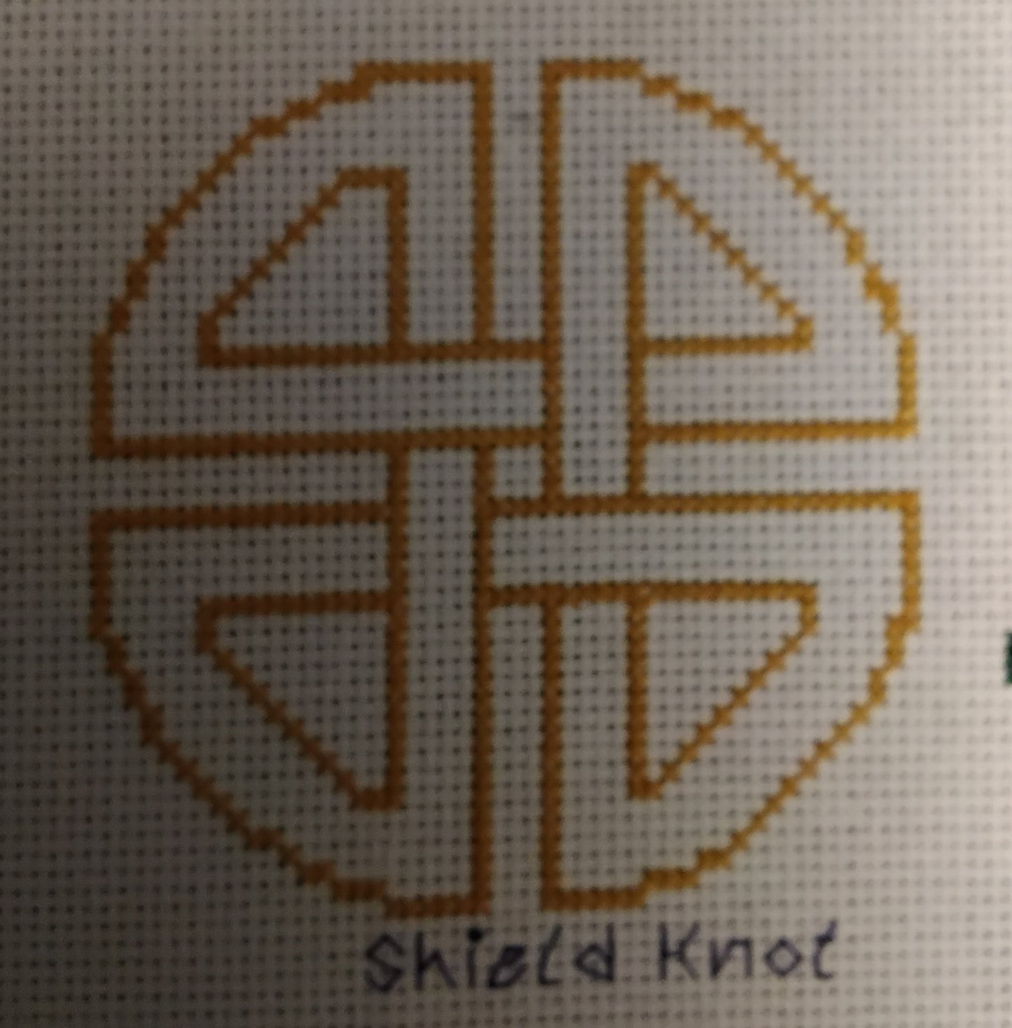 Celtic Cross Stitch Kit - Shield Knot