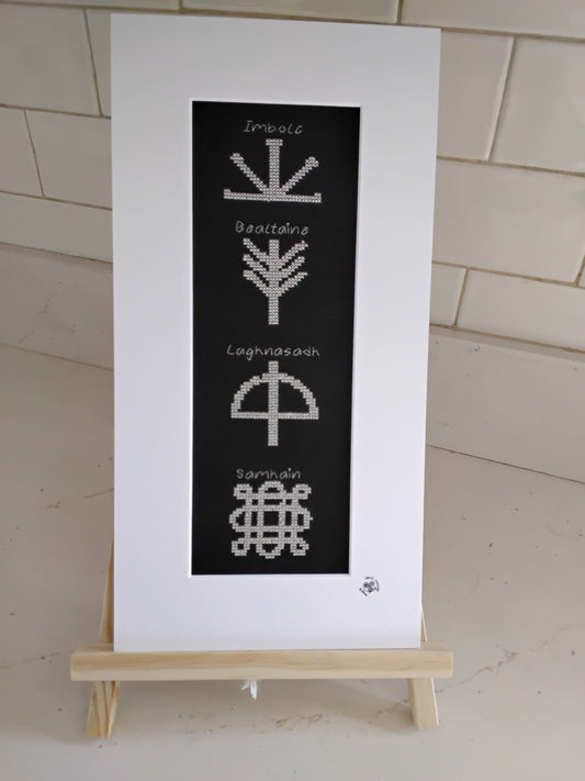 Séasúir Cheilteach (Celtic Seasons) (Fine Art Print)