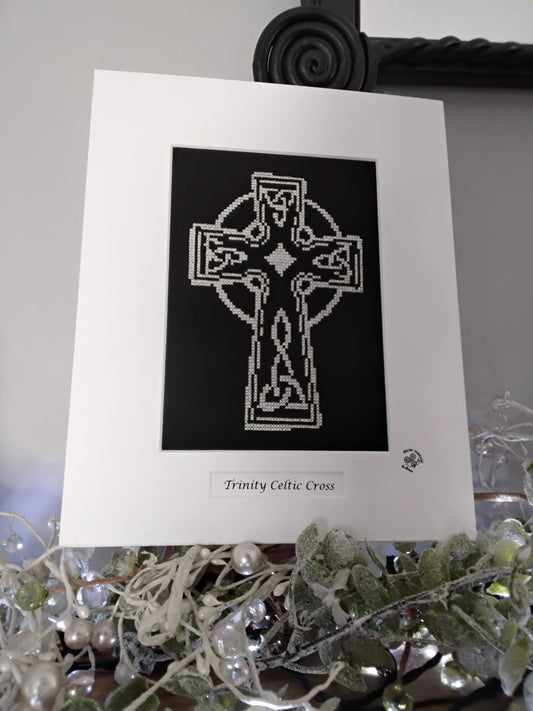 Trinity Celtic Cross (Fine Art Print)