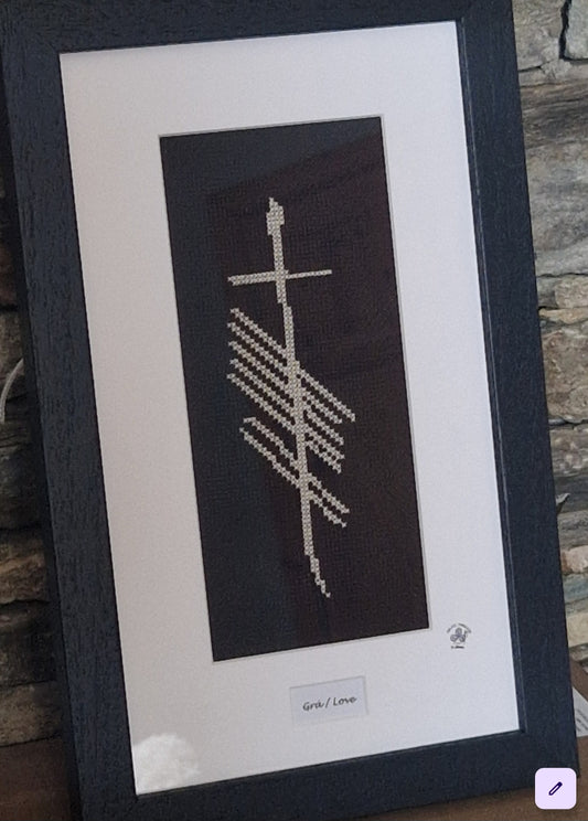 Grá / Love in Ogham