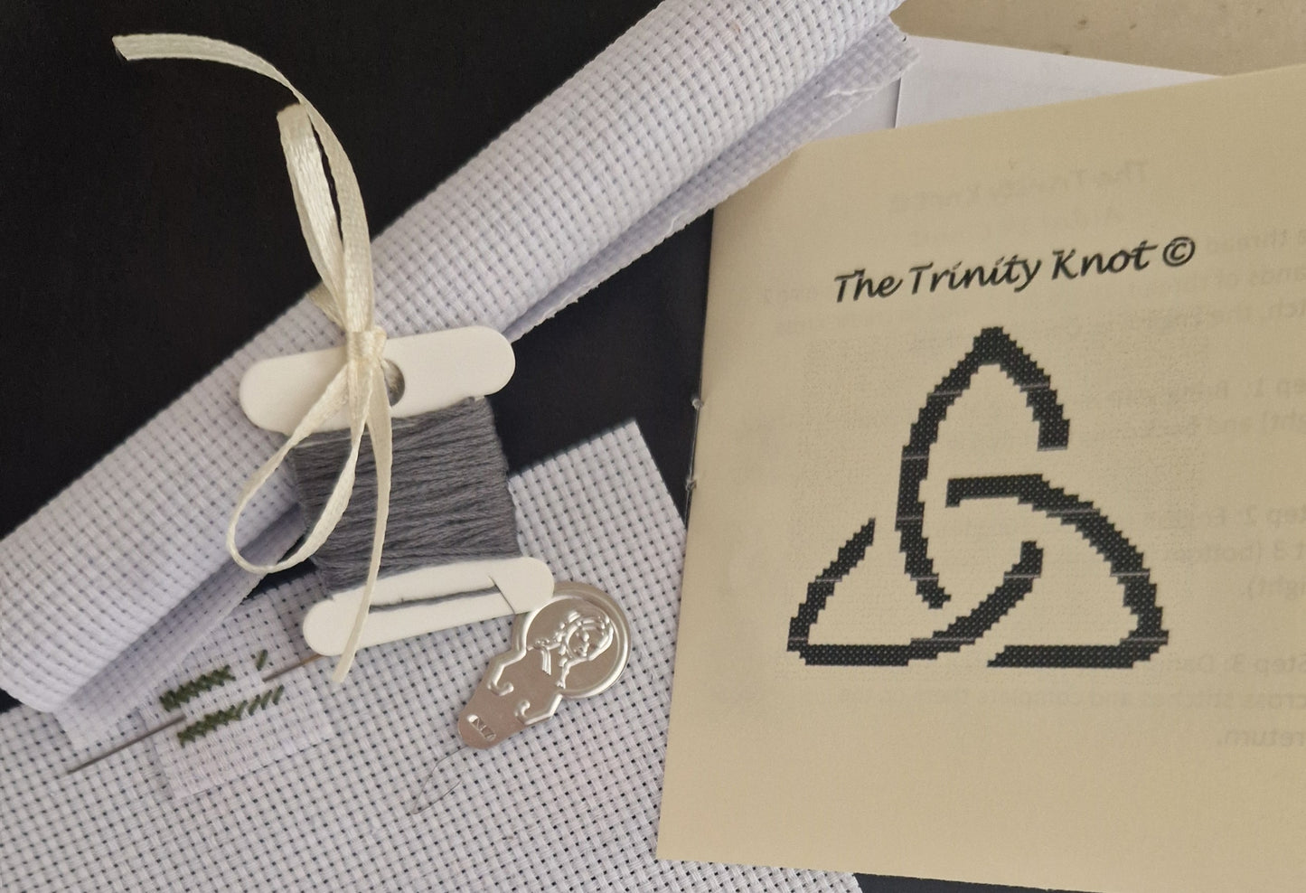 Celtic Cross Stitch Kit - Trinity Knot
